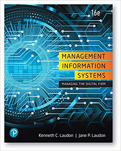 Management Information Systems: Managing the Digital Firm (16th Edition) - Orginal Pdf